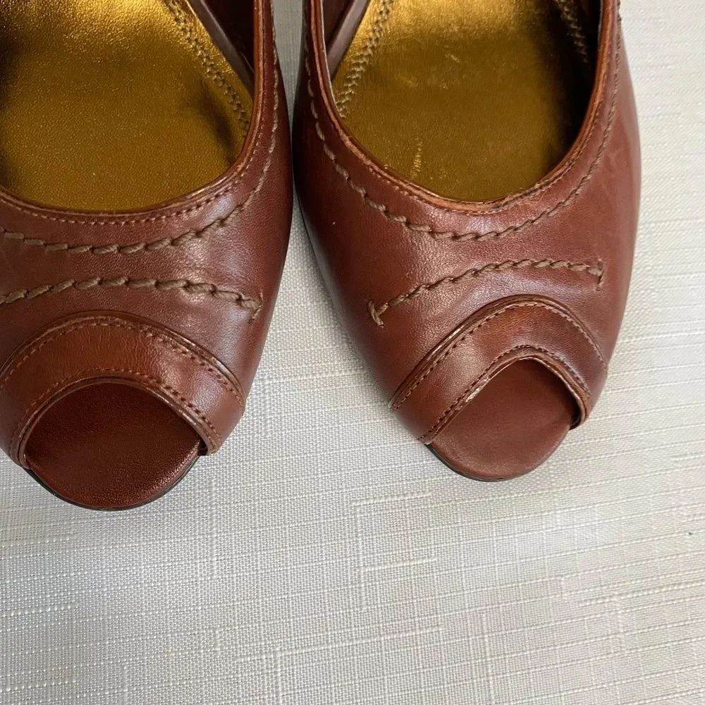 Antonia Melani 4" Peep Toe Heels - Picture 8 of 12